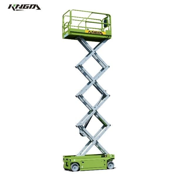 MEWP Hydraulic Scissor Lift Platform Capacity 450kg Working Height 10.1m